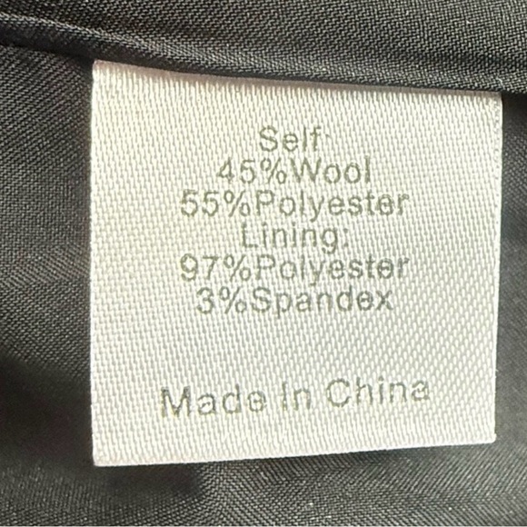 Tuckernuck Blackwatch Plaid Faye Blouse XL Bow Tie Ruffle Collar Wool Blend - Picture 7 of 13